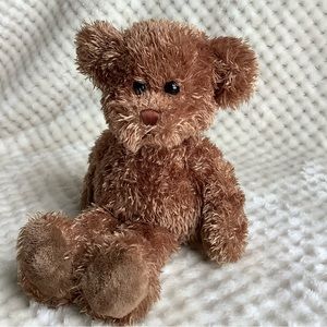 Sweet Brown Bear Plush Caramel Colour Stuffed Animal Toy